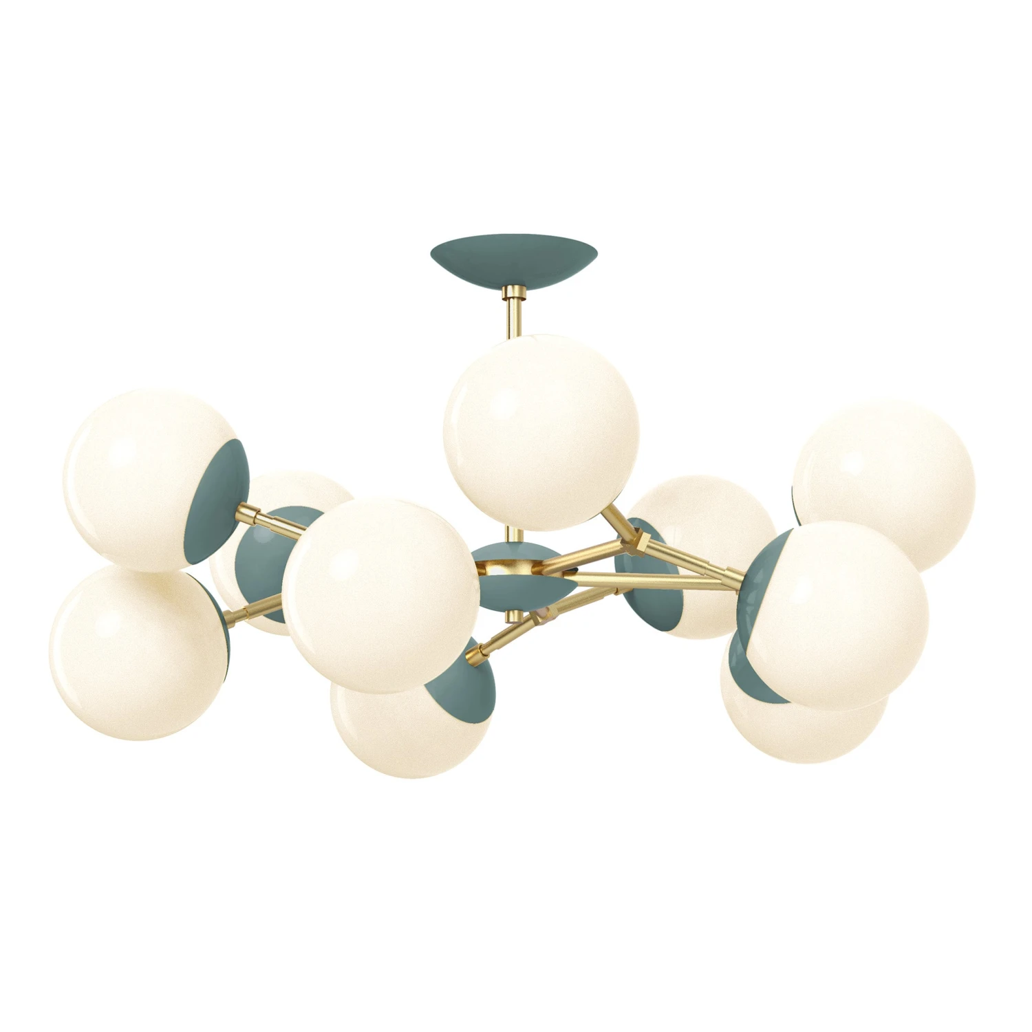 Color Crown Flush Mount 32" 15 Color Crown Flush Mount 32" - Image 15