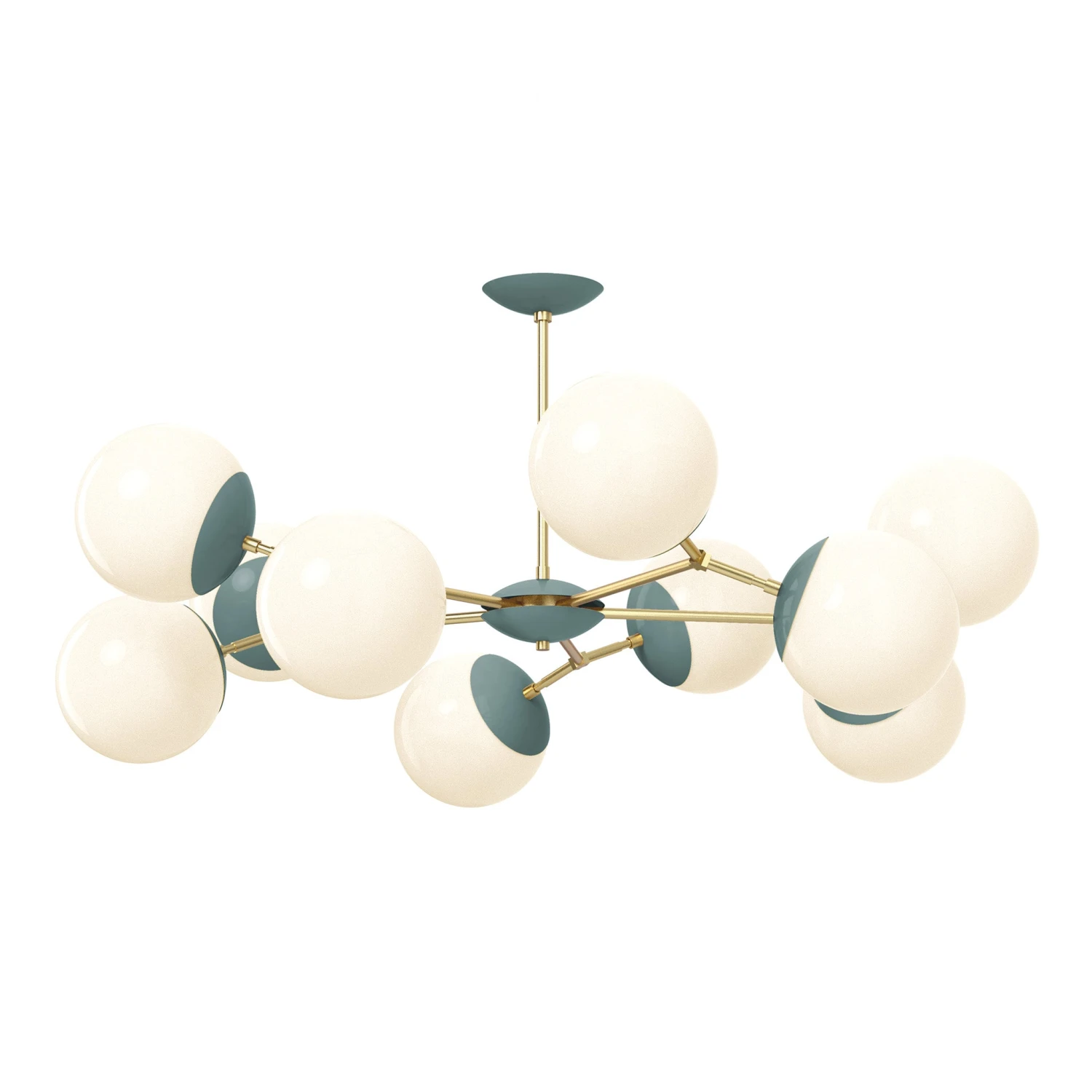 Color Crown Flush Mount 46" 12 Color Crown Flush Mount 46" - Image 12