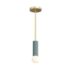 Color Eureka Pendant -Cozy Light World 6 eureka pendant brass lagoon