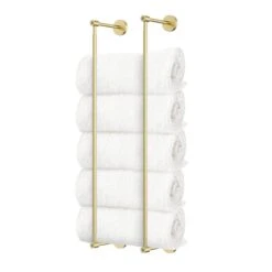 Color Head Towel Rack 24" 30 Color Head Towel Rack 24" -Cozy Light World 6 head towel rack 24 brass lagoon