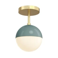 Color Lure Flush Mount 6" 29 Color Lure Flush Mount 6" -Cozy Light World 6 lure flush mount 6 brass lagoon