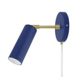 Color Reader Plug-In Sconce - 3" Arm 29 Color Reader Plug-In Sconce - 3" Arm -Cozy Light World 6 reader plugin sconce 3 brass cobalt