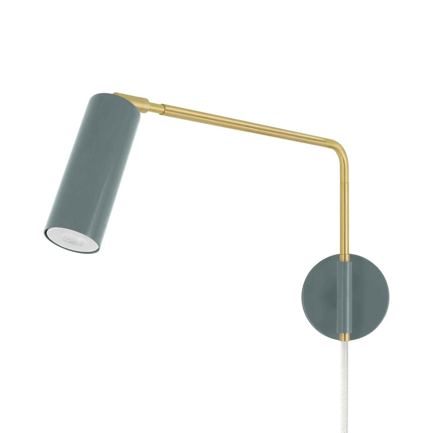 Color Reader Swing Arm Plug-in Sconce - 17" Arm 7 Color Reader Swing Arm Plug-in Sconce - 17" Arm - Image 7