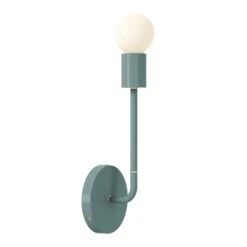 Color Tall Snug Sconce 31 Color Tall Snug Sconce -Cozy Light World 6 snug sconce tall brass lagoon