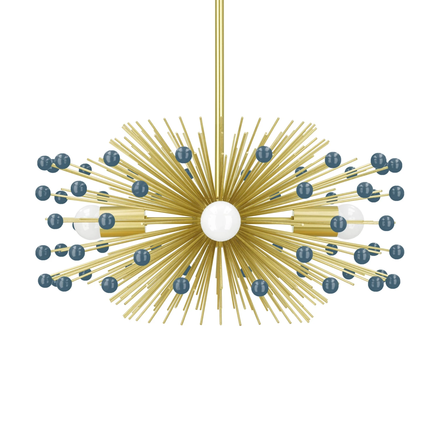 Color Beaded Urchin Chandelier 20" 13 Color Beaded Urchin Chandelier 20" - Image 13