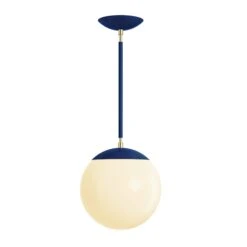 Color Cap Pendant 10" 34 Color Cap Pendant 10" -Cozy Light World 7 cap globe pendant 10 brass cobalt