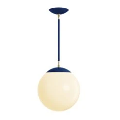 Color Cap Pendant 12" 32 Color Cap Pendant 12" -Cozy Light World 7 cap globe pendant 12 brass cobalt