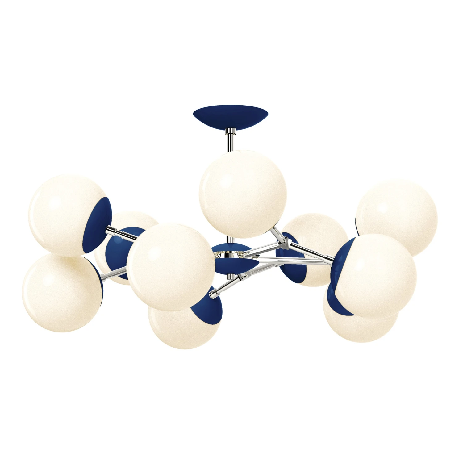 Color Crown Flush Mount 32" 2 Color Crown Flush Mount 32" - Image 2