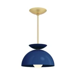 Color Echo Pendant 10" 32 Color Echo Pendant 10" -Cozy Light World 7 echo pendant 10 brass cobalt