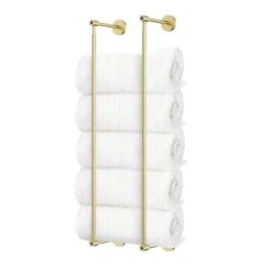 Color Head Towel Rack 24" 31 Color Head Towel Rack 24" -Cozy Light World 7 head towel rack 24 brass cobalt