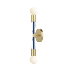 Color Phoenix Sconce 33 Color Phoenix Sconce -Cozy Light World 7 phoenix sconce brass cobalt