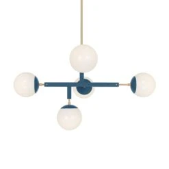 Color Prisma Chandelier 35" 36 Color Prisma Chandelier 35" -Cozy Light World 7 prisma chandelier brass slateblue 1