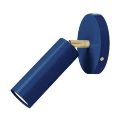 Color Reader Sconce - No Arm -Cozy Light World 7 reader sconce 0 brass cobalt