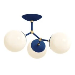 Color Supreme Flush Mount 32 Color Supreme Flush Mount -Cozy Light World 7 supreme flush mount brass cobalt