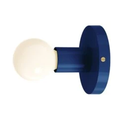 Color Twink Sconce -Cozy Light World 7 twink sconce brass cobalt
