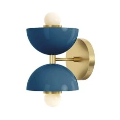 Color Amigo Sconce 35 Color Amigo Sconce -Cozy Light World 8 amigo sconce brass slateblue
