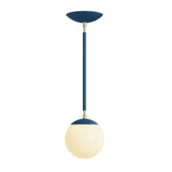 Color Cap Pendant 6" 34 Color Cap Pendant 6" -Cozy Light World 8 cap globe pendant 6 brass slateblue
