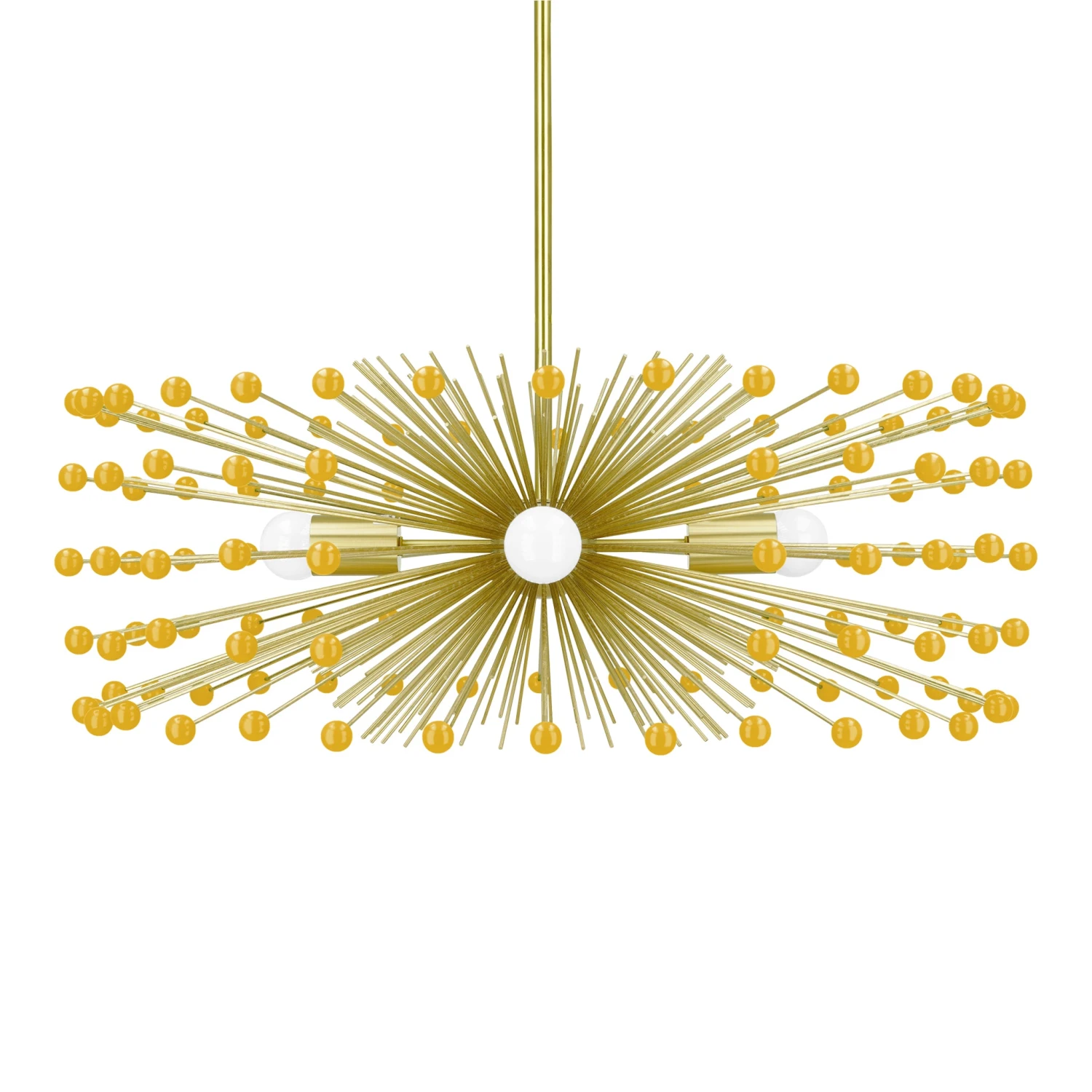 Color Beaded Urchin Chandelier 27" 17 Color Beaded Urchin Chandelier 27" - Image 17