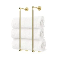 Color Head Towel Rack 18" -Cozy Light World 8 head towel rack 18 brass slateblue