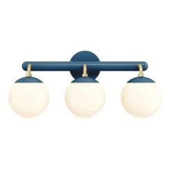 Color Legend 3 Sconce 33 Color Legend 3 Sconce -Cozy Light World 8 legend sconce 3 brass slateblue