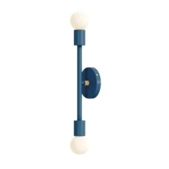 Color Pilot Sconce 17" -Cozy Light World 8 pilot sconce 17 brass slateblue 887b19f2 dc18 4937 9431 36814500c3b9