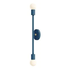 Color Pilot Sconce 23" 32 Color Pilot Sconce 23" -Cozy Light World 8 pilot sconce 23 brass slateblue