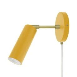 Color Reader Plug-In Sconce - 3" Arm 31 Color Reader Plug-In Sconce - 3" Arm -Cozy Light World 8 reader plugin sconce 3 brass ochre