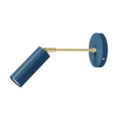 Color Reader Sconce - 6" Arm 33 Color Reader Sconce - 6" Arm -Cozy Light World 8 reader sconce 6 brass slateblue