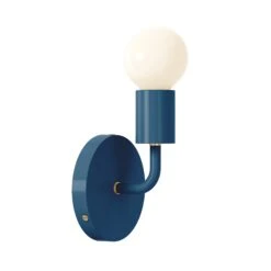Color Snug Sconce 34 Color Snug Sconce -Cozy Light World 8 snug sconce brass slateblue