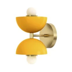 Color Amigo Sconce 36 Color Amigo Sconce -Cozy Light World 9 amigo sconce brass ochre