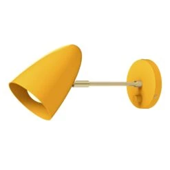 Color Boom Sconce - 6" Arm 33 Color Boom Sconce - 6" Arm -Cozy Light World 9 boom sconce 6 brass ochre