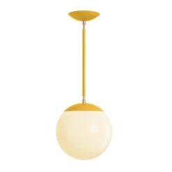Color Cap Pendant 10" 36 Color Cap Pendant 10" -Cozy Light World 9 cap globe pendant 10 brass ochre