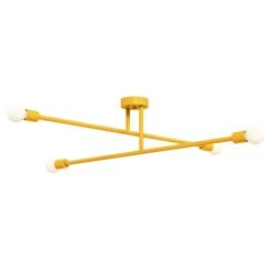 Color Captain Flush Mount 47" -Cozy Light World 9 captain flush mount 47 ochre