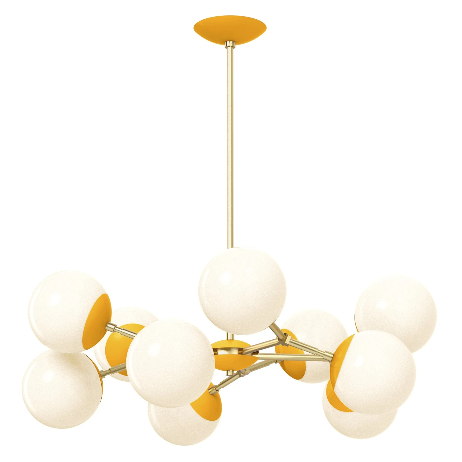 Color Crown Chandelier 32" 16 Color Crown Chandelier 32" - Image 16