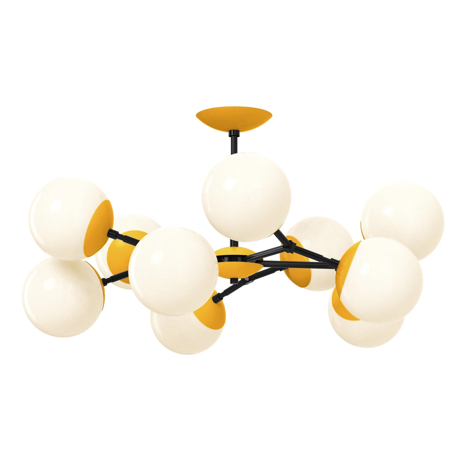 Color Crown Flush Mount 32" 3 Color Crown Flush Mount 32" - Image 3