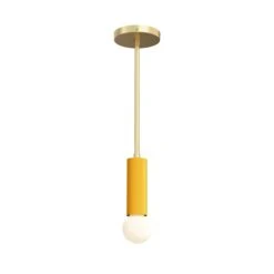 Color Eureka Pendant -Cozy Light World 9 eureka pendant brass ochre
