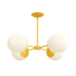 Color Big Orbi Chandelier -Cozy Light World 9 orbi big chandelier brass ochre