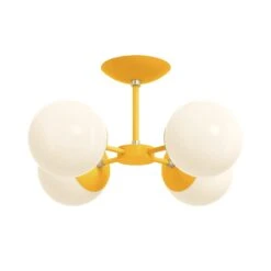 Color Orbi Flush Mount 37 Color Orbi Flush Mount -Cozy Light World 9 orbi flush mount brass ochre