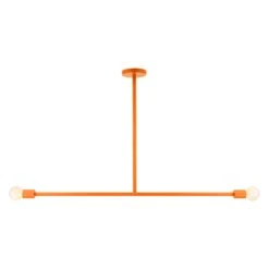 Color Pilot Pendant 47" -Cozy Light World 9 pilot pendant 47 orange 1