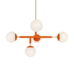 Color Prisma Chandelier 35" 38 Color Prisma Chandelier 35" -Cozy Light World 9 prisma chandelier brass orange 1