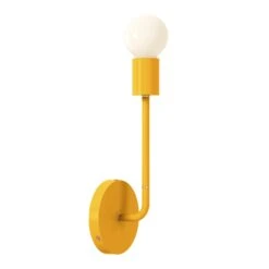 Color Tall Snug Sconce 34 Color Tall Snug Sconce -Cozy Light World 9 snug sconce tall brass ochre