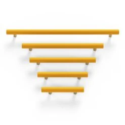 Color Swift Pull - Brass -Cozy Light World 9 swift pulls brass ochre