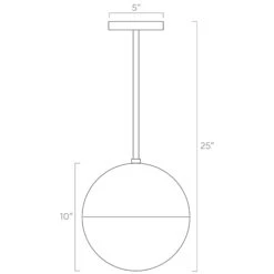 Color Lure Pendant 10" 24 Color Lure Pendant 10" -Cozy Light World ISO 30112 Lure Pendant 10