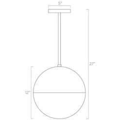 Color Lure Pendant 12" 25 Color Lure Pendant 12" -Cozy Light World ISO 30112 Lure Pendant 12