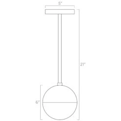 Color Lure Pendant 6" 23 Color Lure Pendant 6" -Cozy Light World ISO 30112 Lure Pendant 6