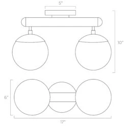 Color Icon 2 Flush Mount -Cozy Light World ISO 30230 Icon 2 Flush Mount