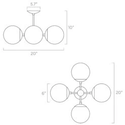 Color Orbi Flush Mount 28 Color Orbi Flush Mount -Cozy Light World ISO 30402F Orbi Flush Mount