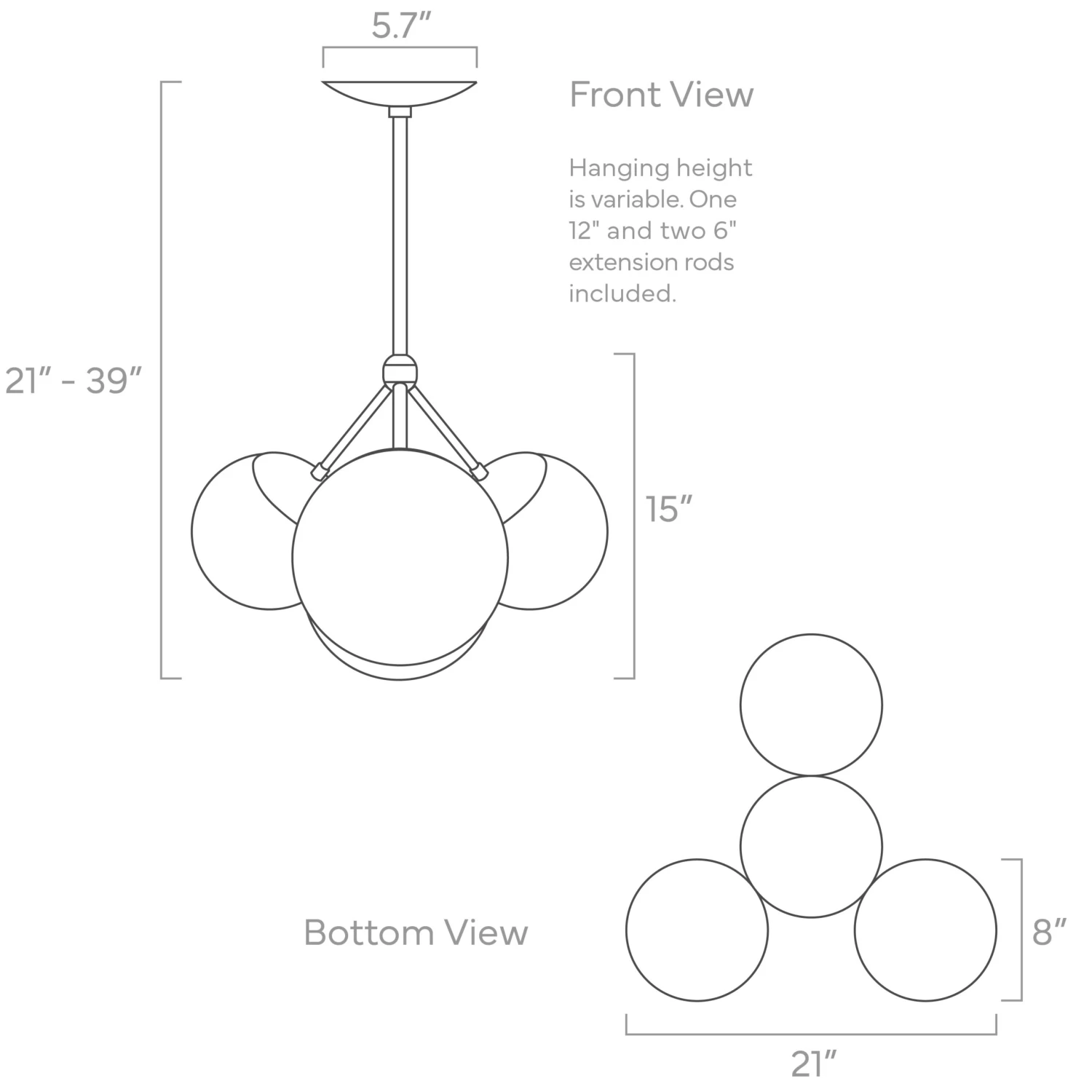 Tetra Chandelier 3 Tetra Chandelier - Image 3