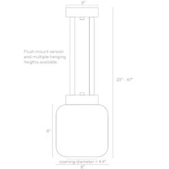 Color Maxo Pendant 8" 25 Color Maxo Pendant 8" -Cozy Light World ISO 40111 8 Maxo Pendant