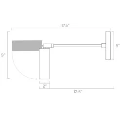 Color Reader Sconce - 10" Arm -Cozy Light World ISO 60124 Reader Sconce 10